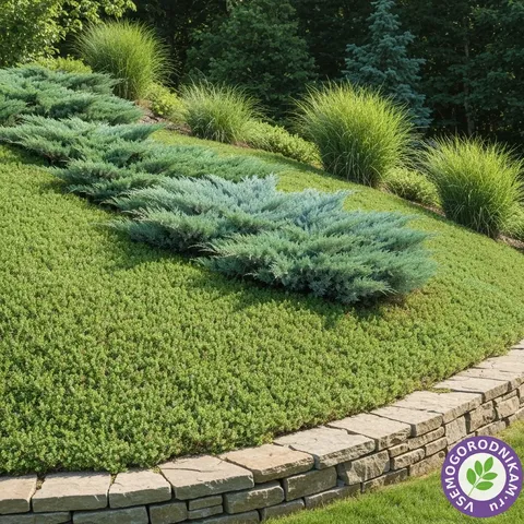 Укрепление склона на участке: от газона до георешётки — что выбрать
